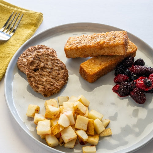 Cinnamon French Toast Sticks with Berries